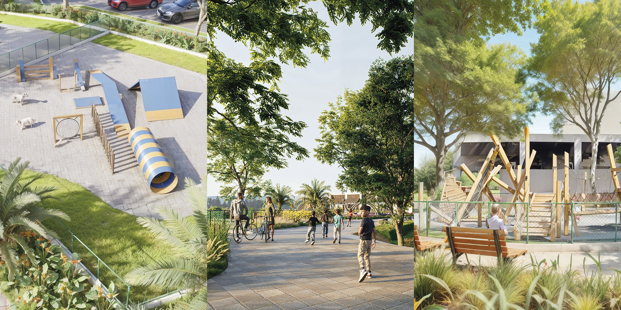 Áreas de lazer Península Aroeiras